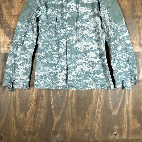 Army Combat Mens Coat ACU Green Camouflage UCP Uniform Digicam Small Long - Picture 3 of 13